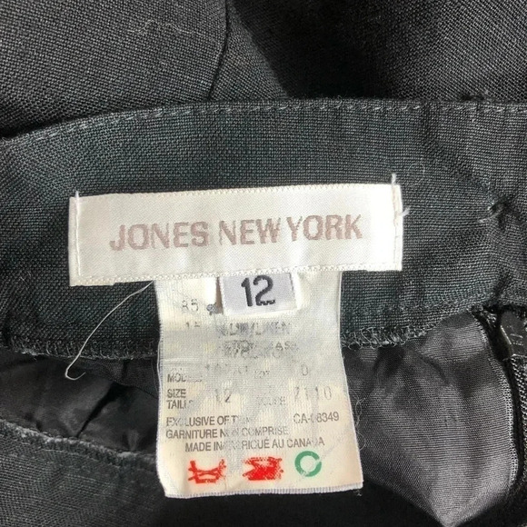 Linen Blend Pencil Skirt - Picture 11 of 13